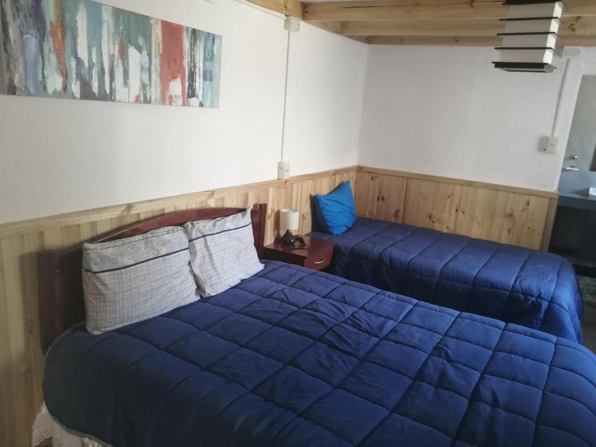Puerto Ingeniero Ibanez Hostal Y Cabanas Vientos Del Sur מראה חיצוני תמונה